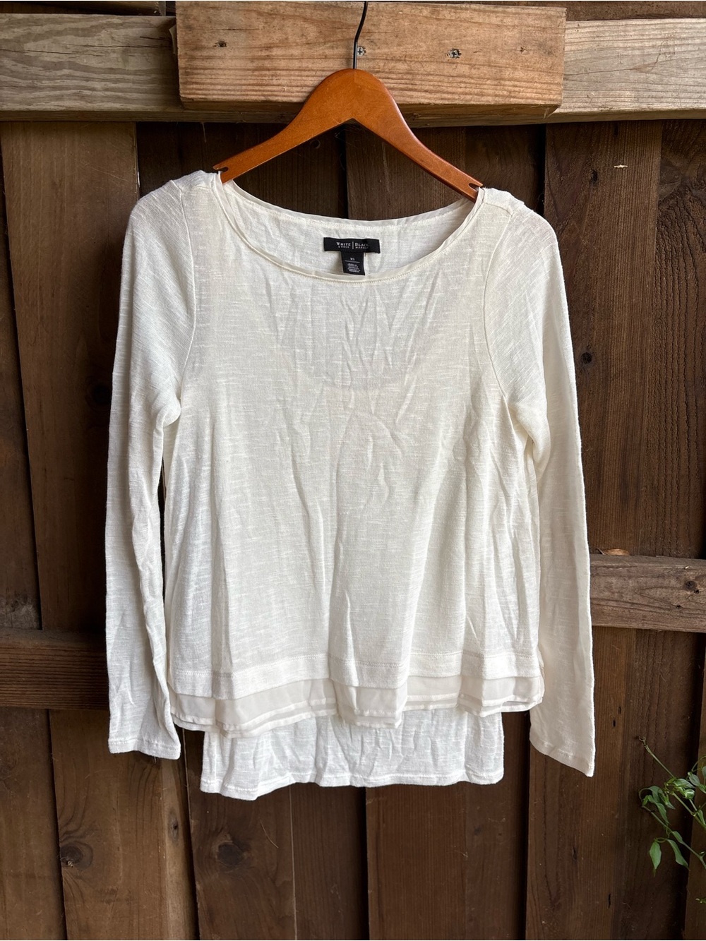WHBM Layered Y2K Capsule Wardrobe Long Sleeve Top